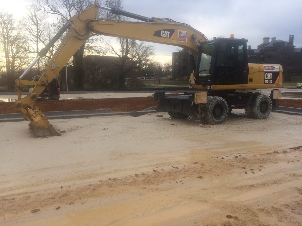 Rubber Tire Excavator