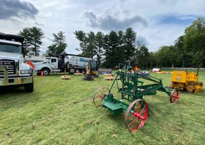 Comer Construction display at the National Night Out in Harford County