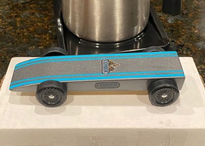 2021 Employee Appreciation Event pinewood derby race car