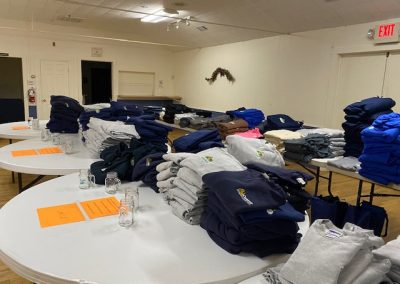 Apparel Giveaways during the 2021 Employee Appreciation Event