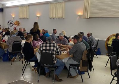 Enjoying food during the 2021 Employee Appreciation Event