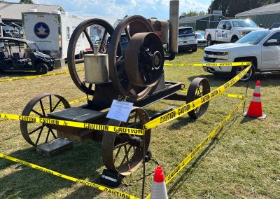 1975 Associated Hit and Miss Engine display at National Night Out