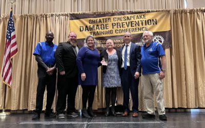 Comer Construction Wins 2022 Miss Utility Dig Smart Award