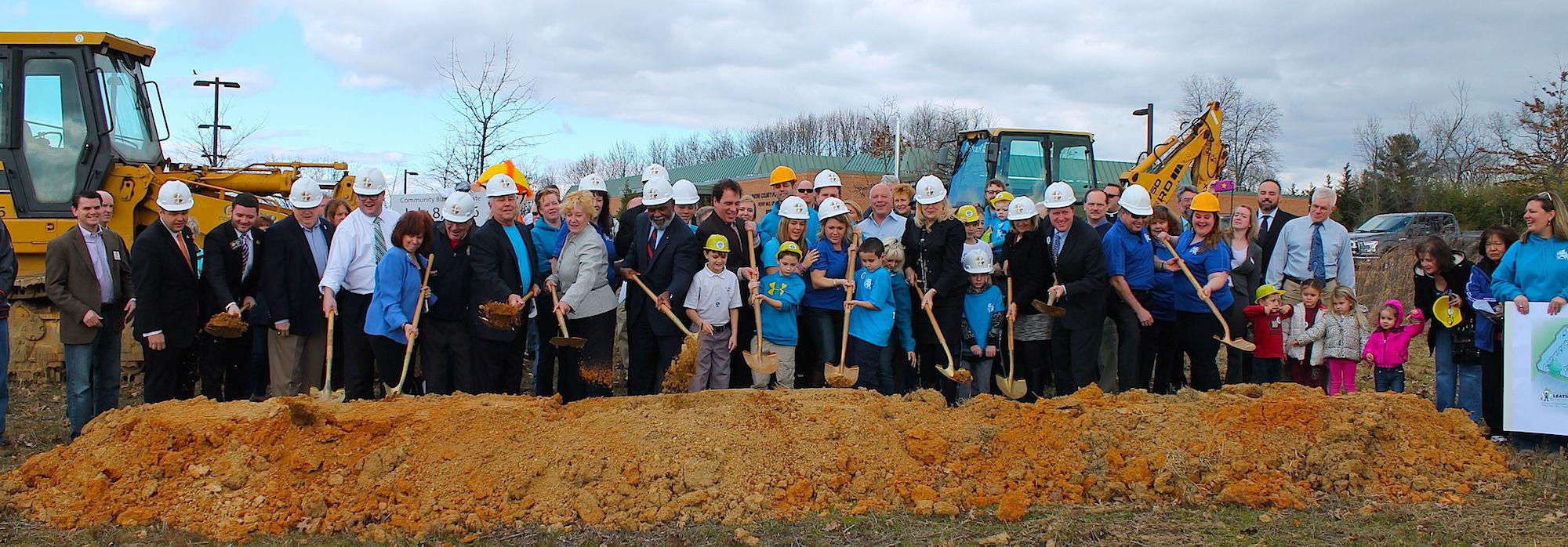 Angel Park Ground Breaking in 2016 