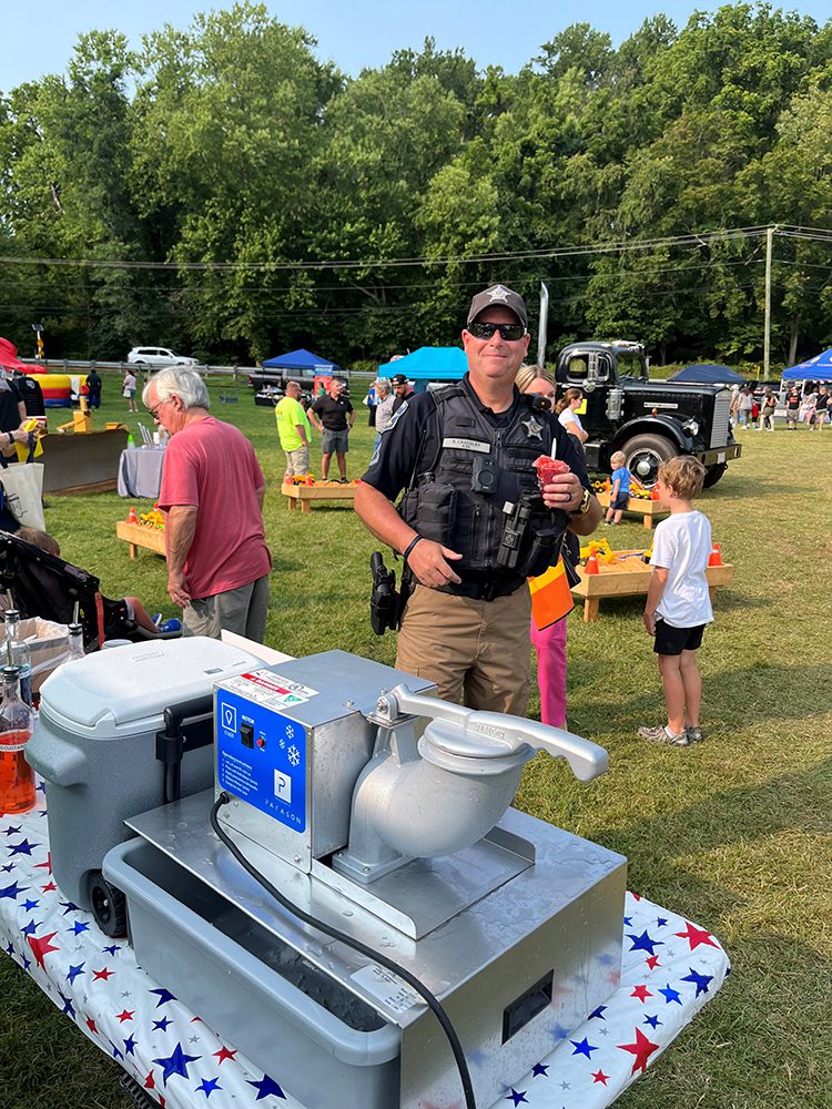 Comer Construction at Harford County National Night Out 2023