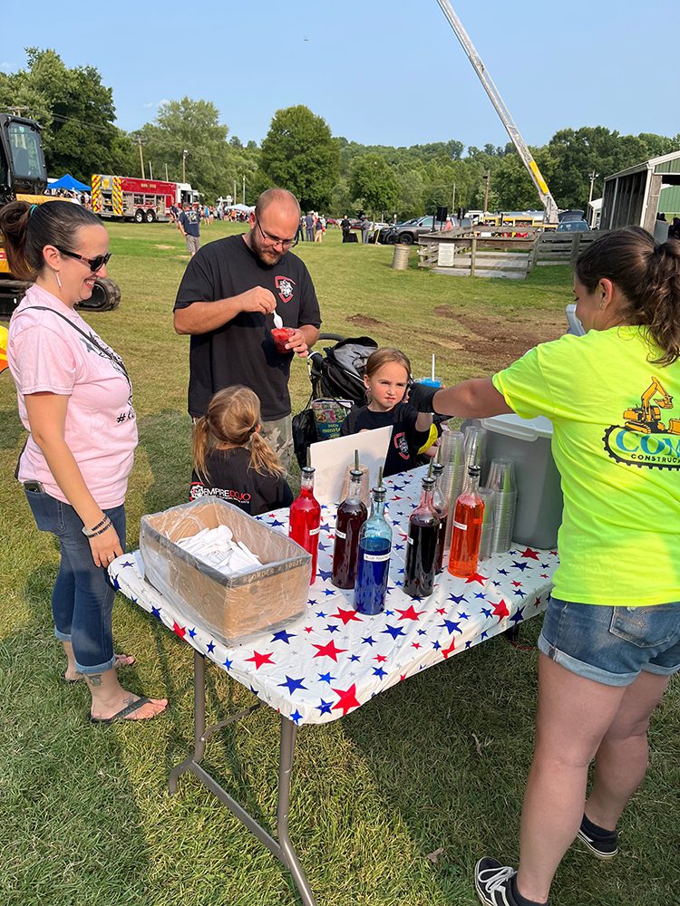 Comer Construction at Harford County National Night Out 2023