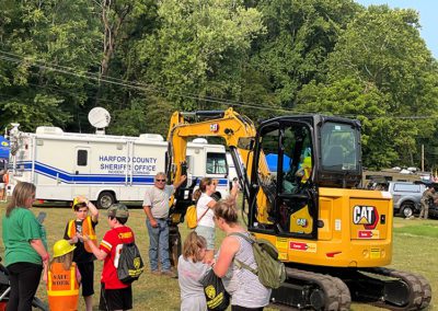 Comer Construction at Harford County National Night Out 2023