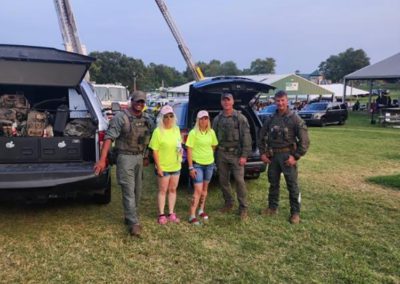 Comer Construction at Harford County National Night Out 2023