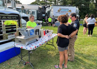 Comer Construction at Harford County National Night Out 2023