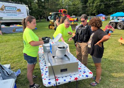 Comer Construction at Harford County National Night Out 2023