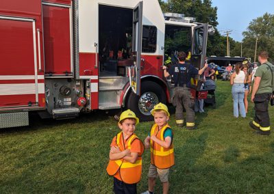 Comer Construction at Harford County National Night Out 2023