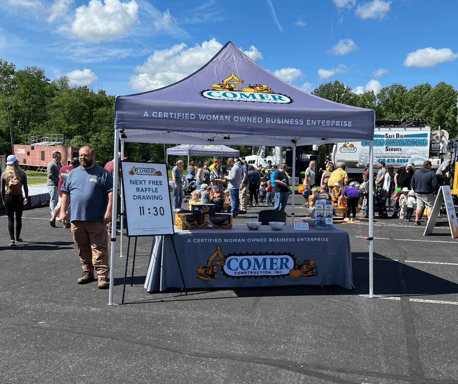 Touch-A-Truck Rising Sun 2024 Tent
