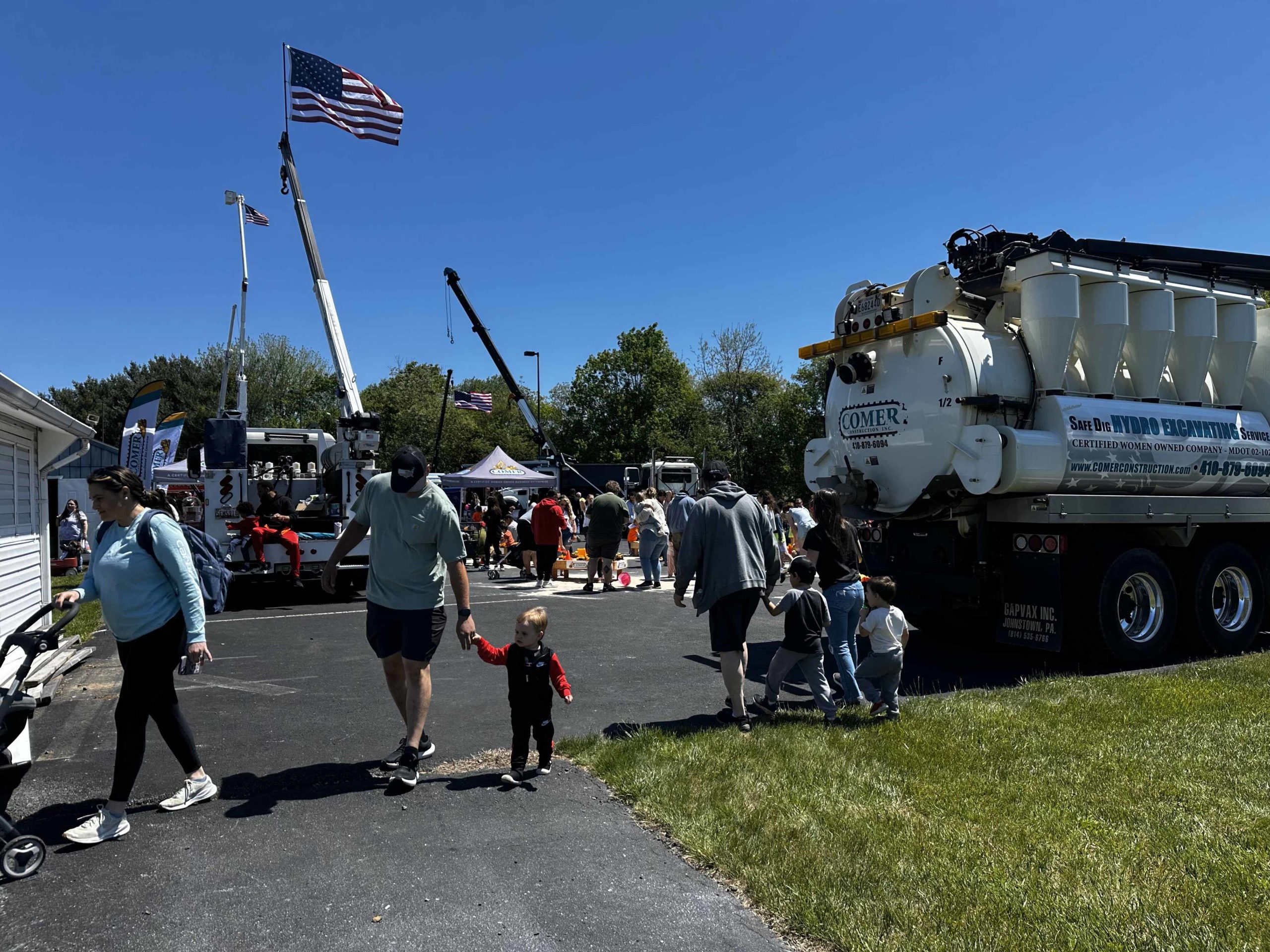 touch a truck event at the sandboxes<br />
