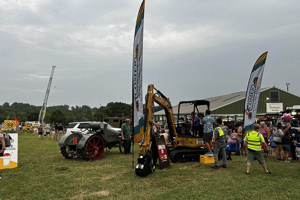 Comer equipment at National Night Out